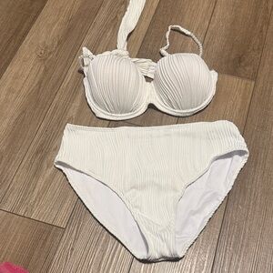 Elegant White Bikini Set
